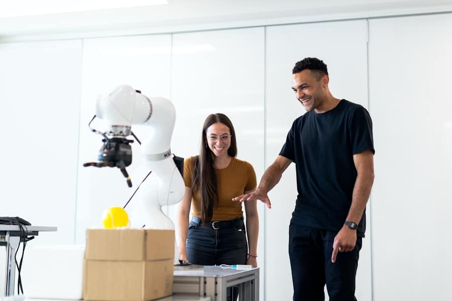 Photo robots social interaction