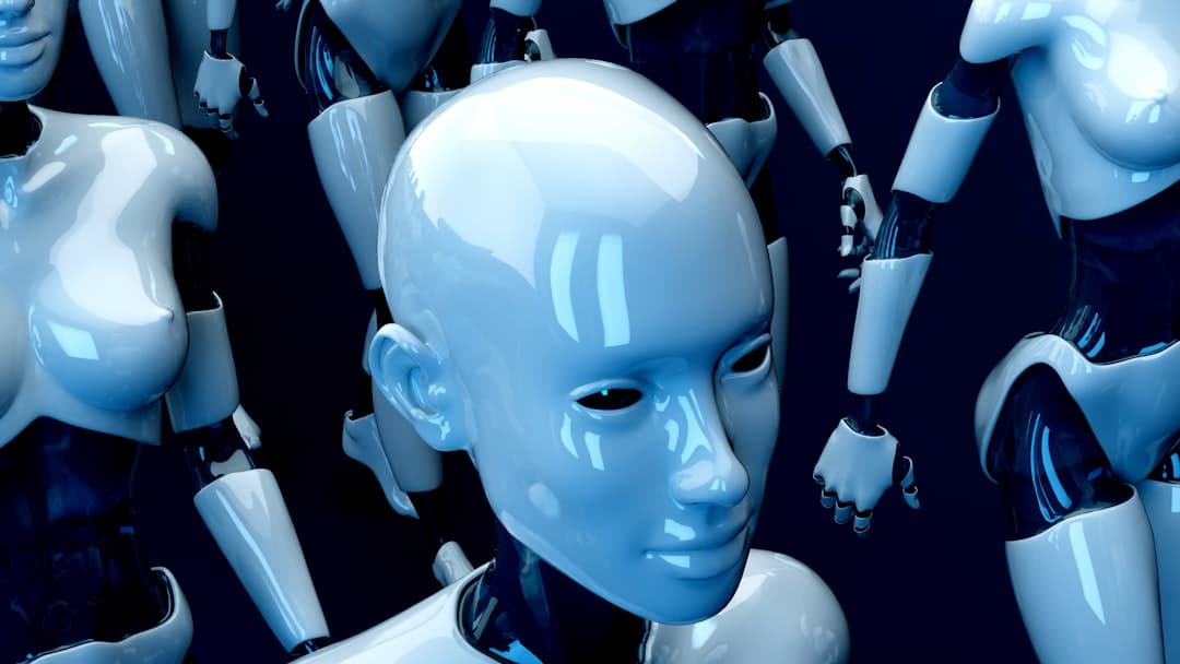 Photo humanoid robots